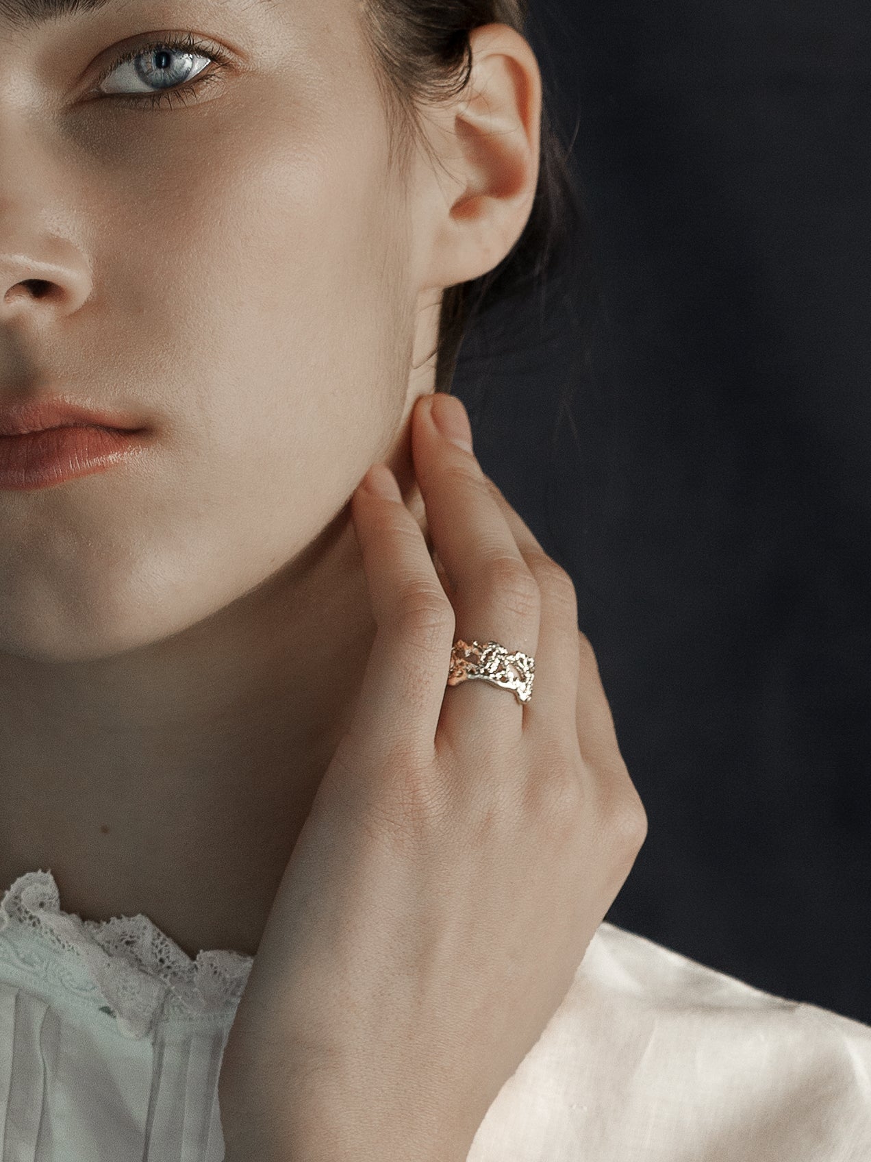 Anello Bold - placcato oro - DILETTA