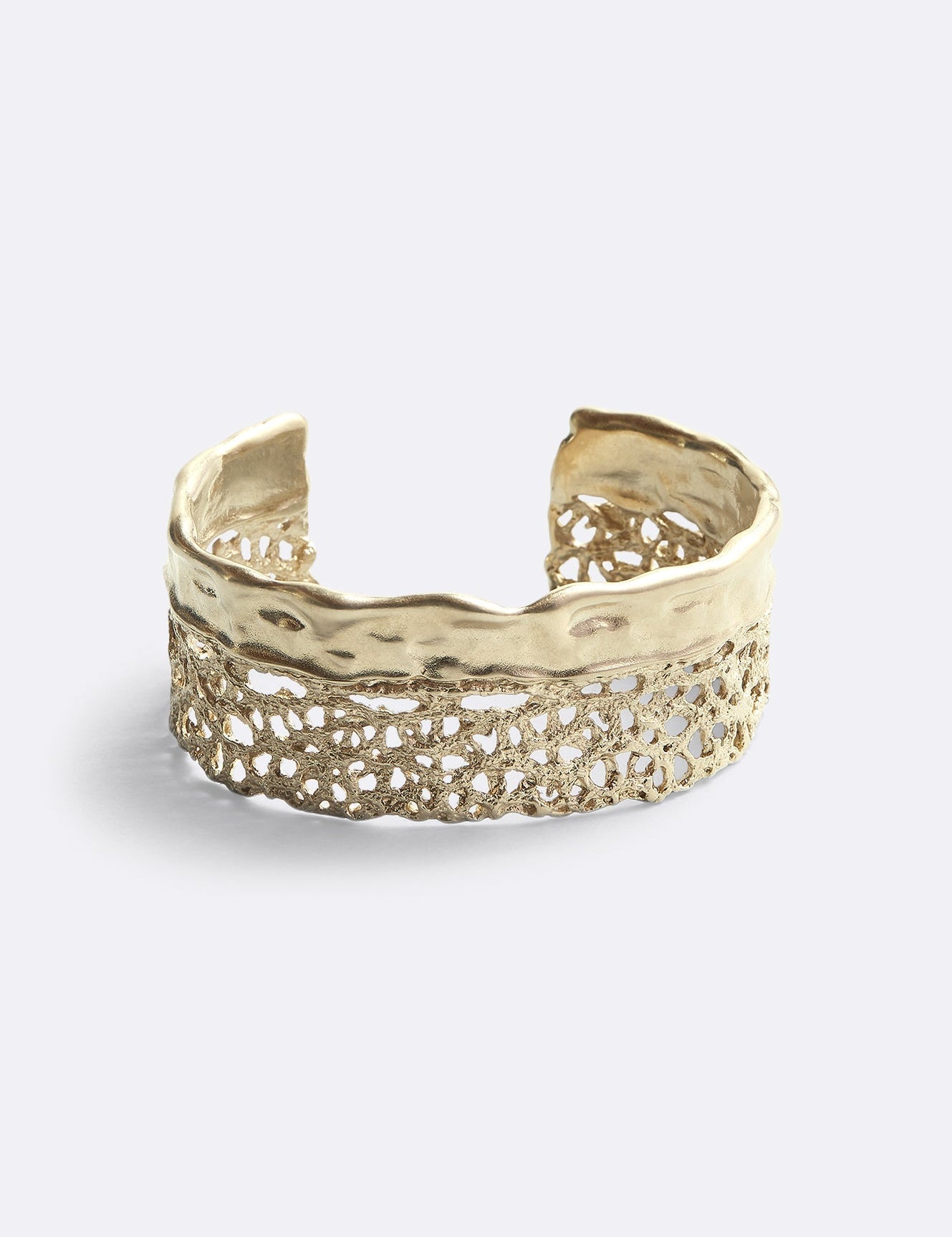 Bracciale Bold - placcato oro sabbia - DILETTA