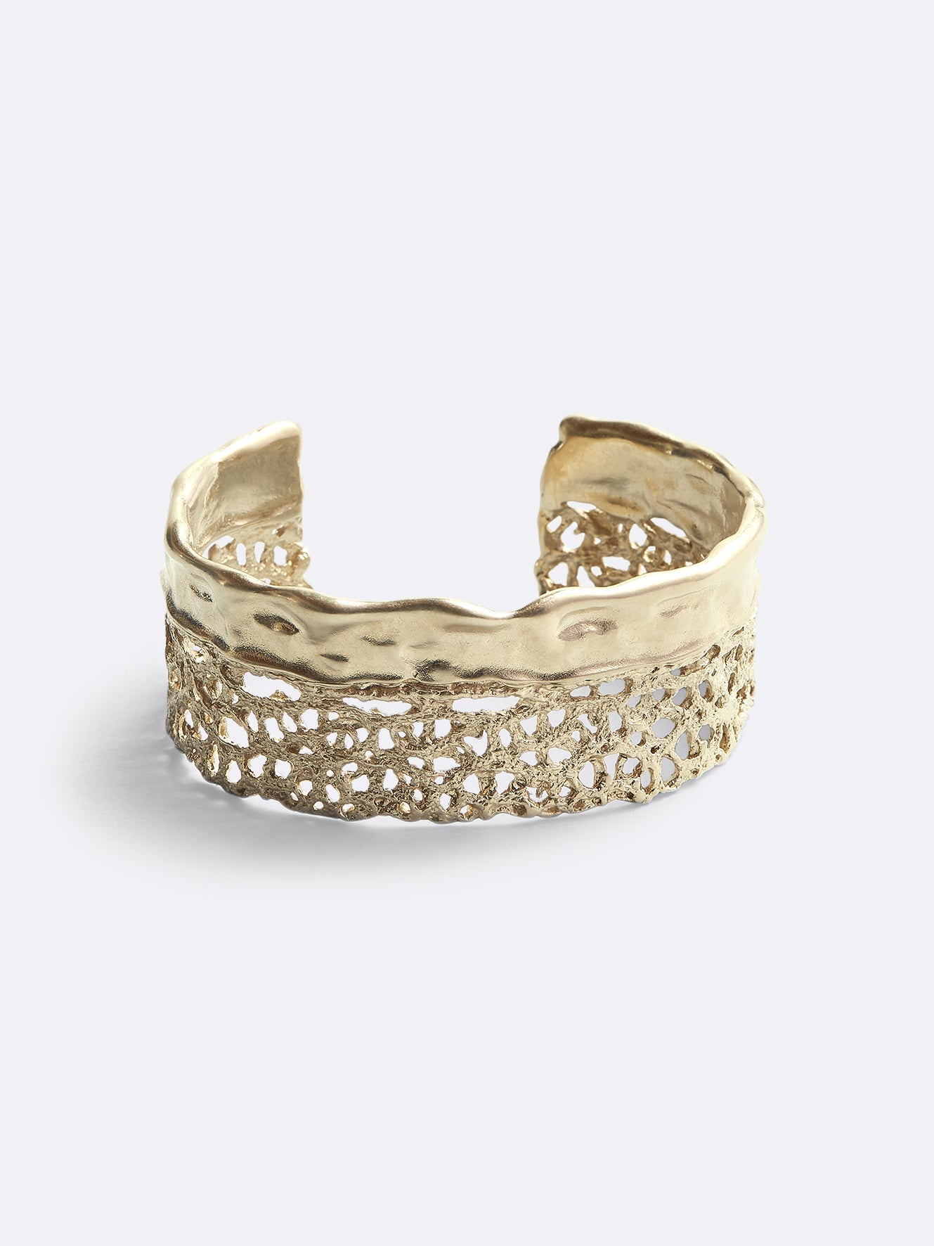 Bracciale Bold - placcato oro sabbia - DILETTA