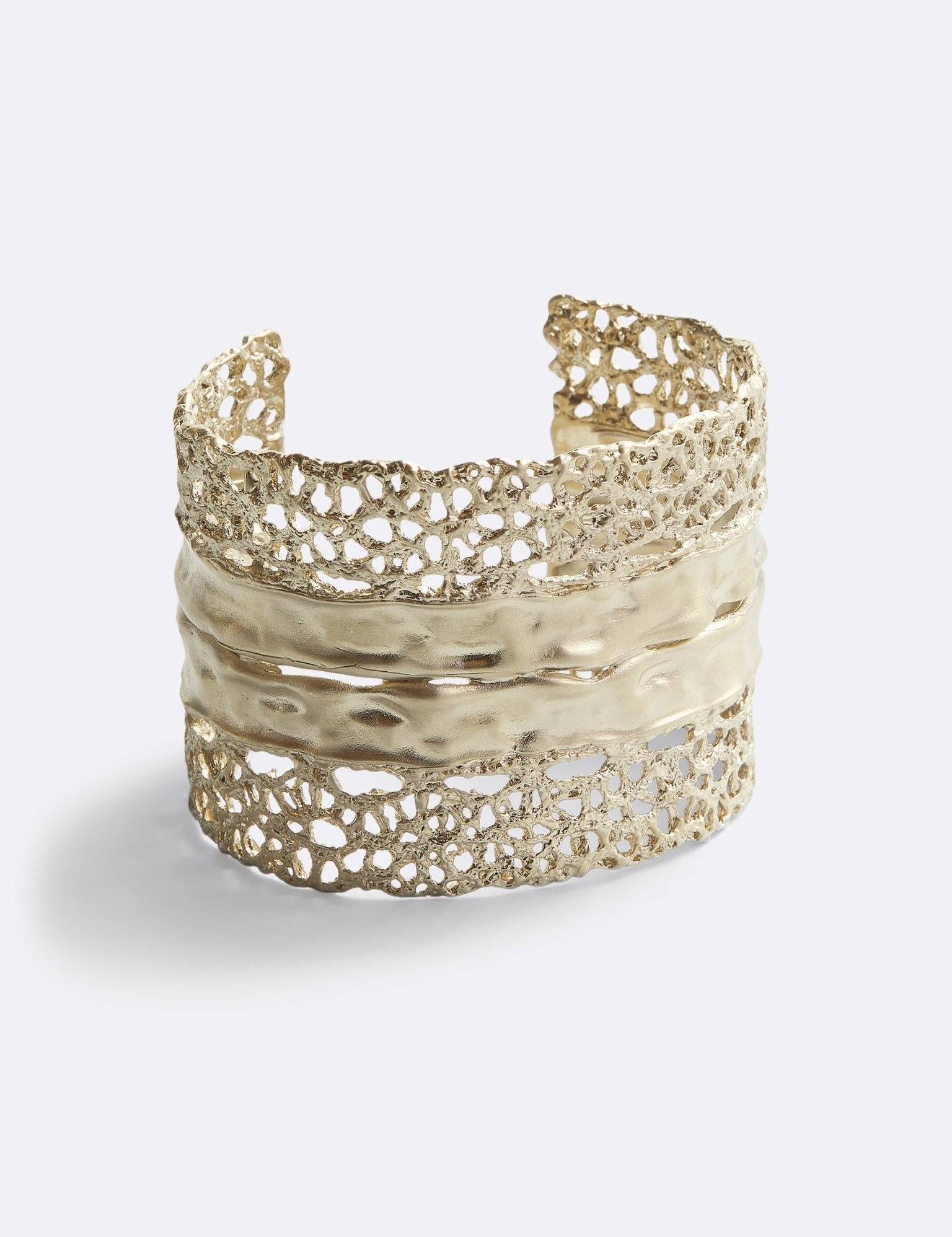 Bracciale Duo - placcato oro sabbia - DILETTA